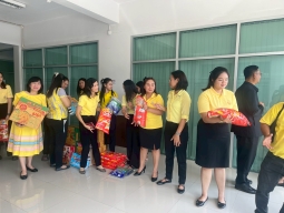 พิธีเจริญพระพุทธมนต์และทำบุญตักบาตรถวายพระราชกุศล เนื่องในโอกาสวันเฉลิมพระชนมพรรษา พระบาทสมเด็จพระเจ้าอยู่หัว 28 กรกฎาคม 2568